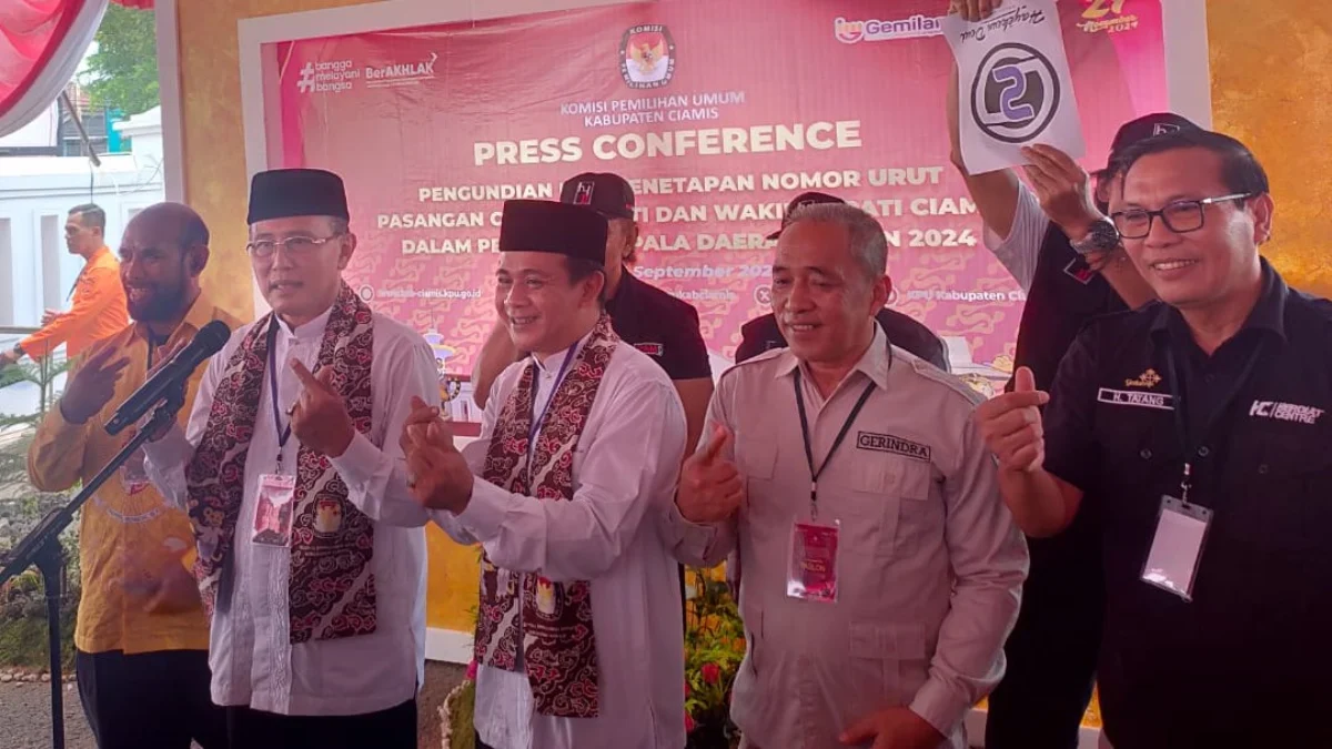 Calon Bupati dan Wakil Bupati Ciamis Terpilih