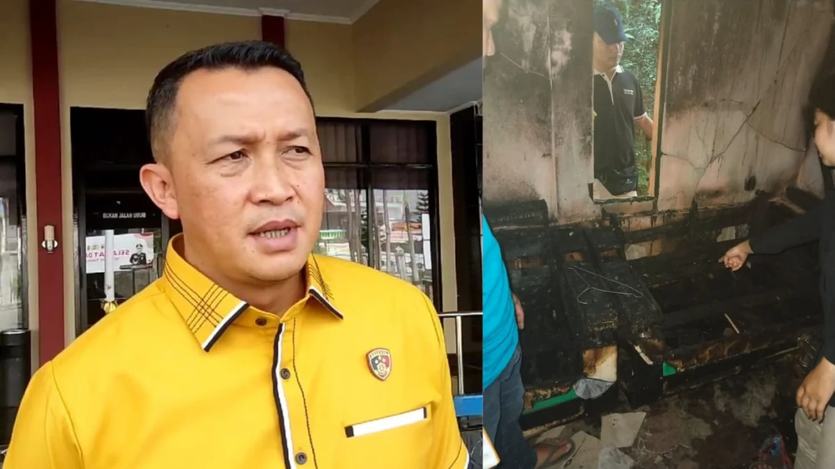 Suami Bakar Rumah Istri di Kabupaten Tasikmalaya