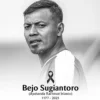 pemain Persib ikut berduka atas wafatnya Bejo Sugiantoro