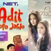 Adit Sopo Jarwo dan Cinta Pertamaku (instagram.com @netmediatama)