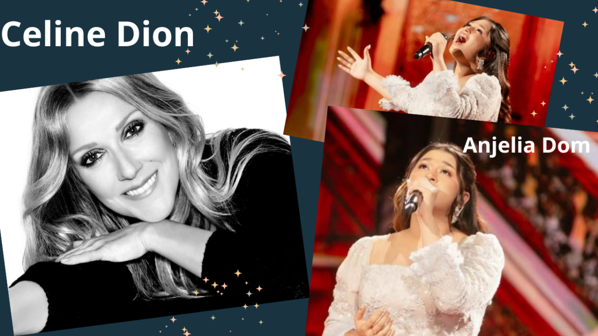 Celine Dion dan Anjelia Dom