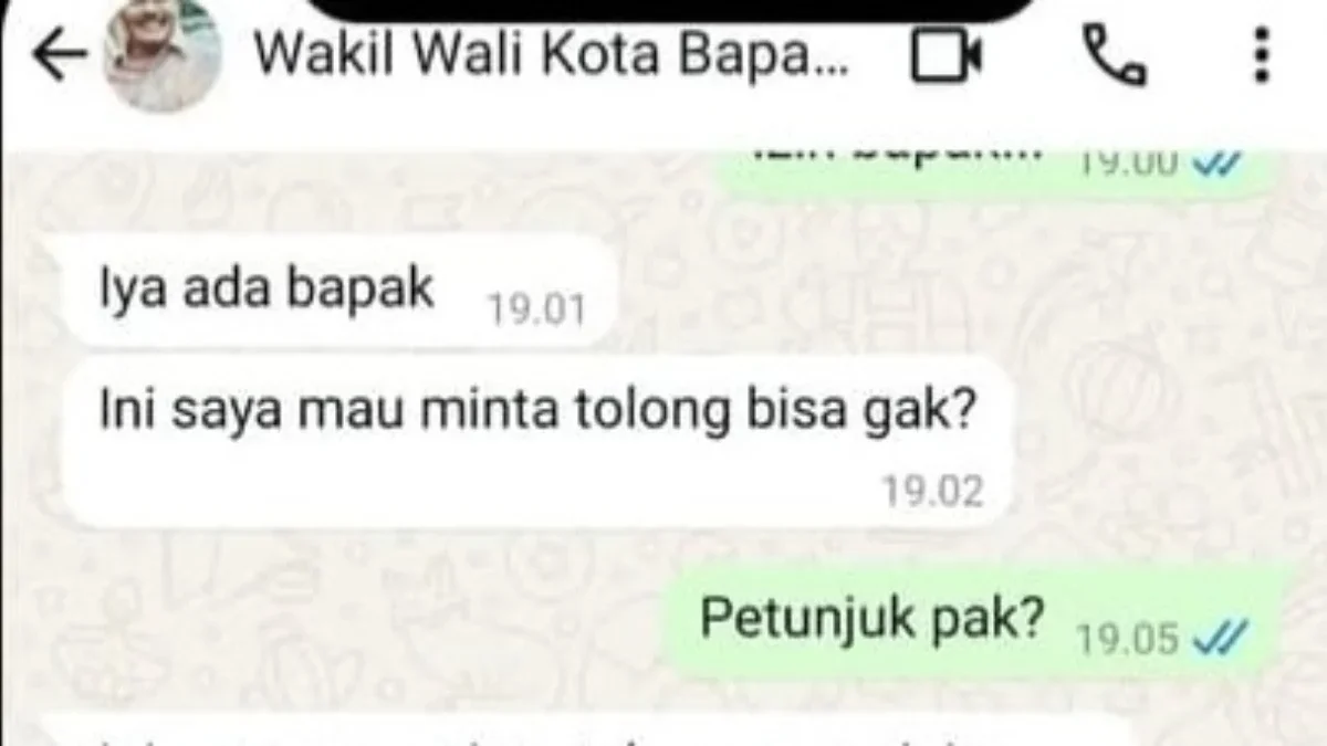 whatsapp wakil wali kota banjar