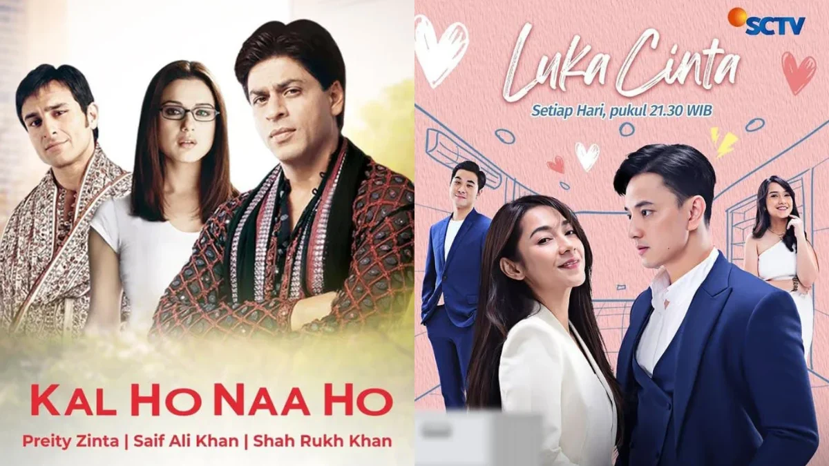 Kal Ho Naa Ho dan Luka Cinta (instagram.com @antv @sctv)