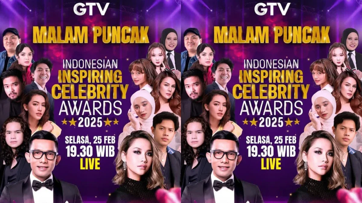 Indonesian Inspiring Celebrity Awards 2025 (instagram.con @gtv)