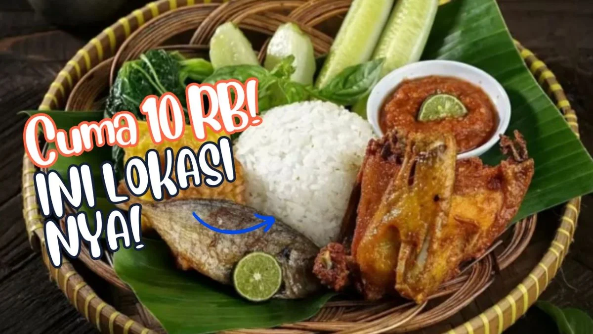 Nasi Tempong Cuma 10 Ribu