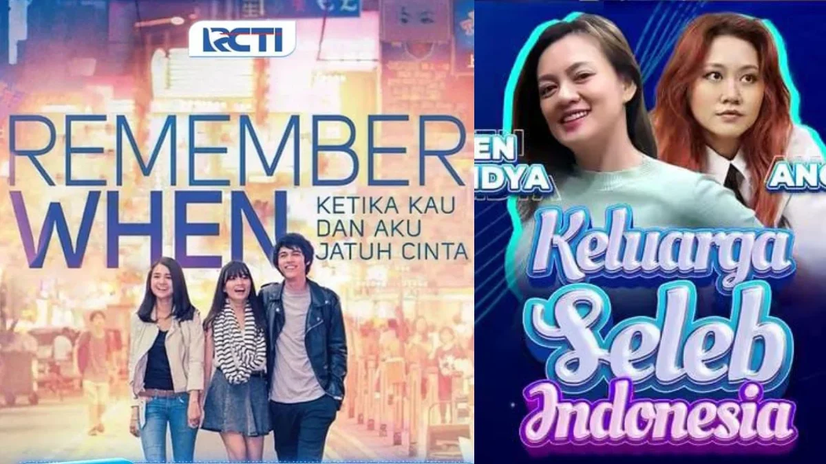 Remember When dan Keluarga Seleb Indonesia (instagram.com @officialrcti @officialmnctv)