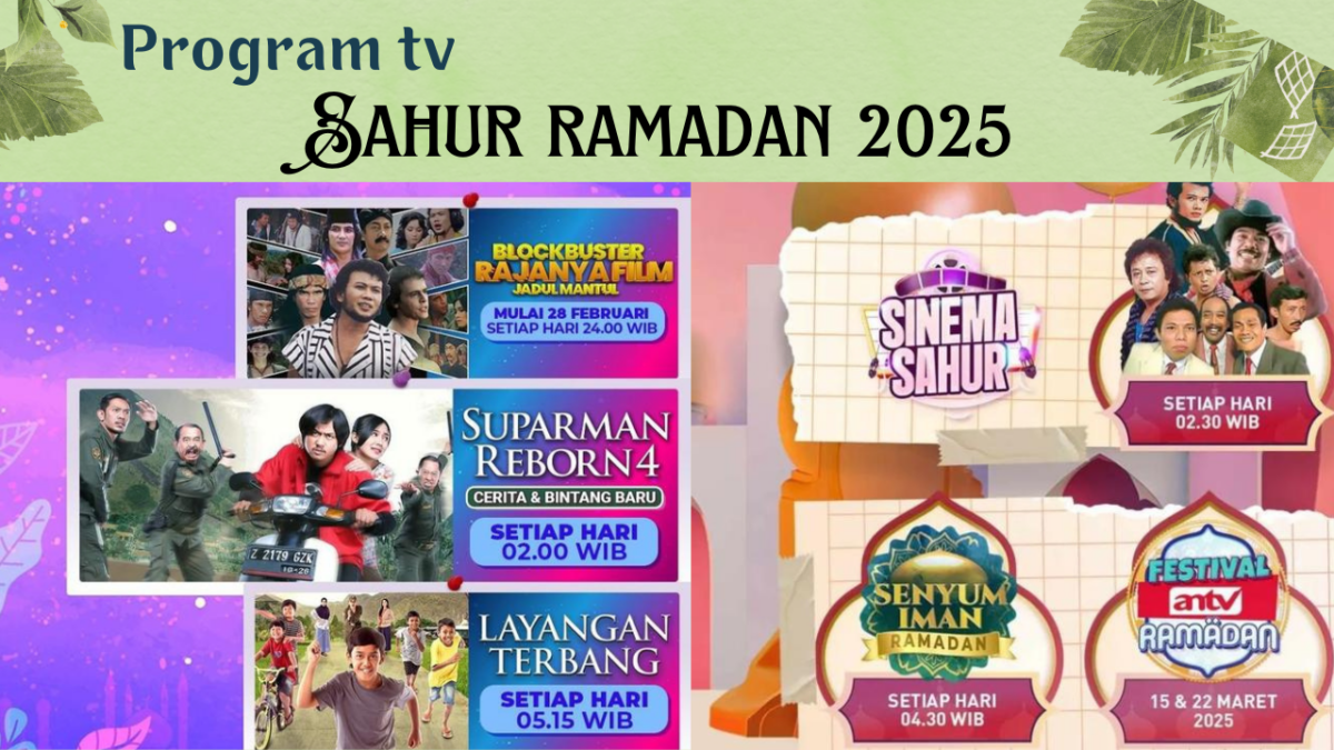 Sahur Ramadan 2025