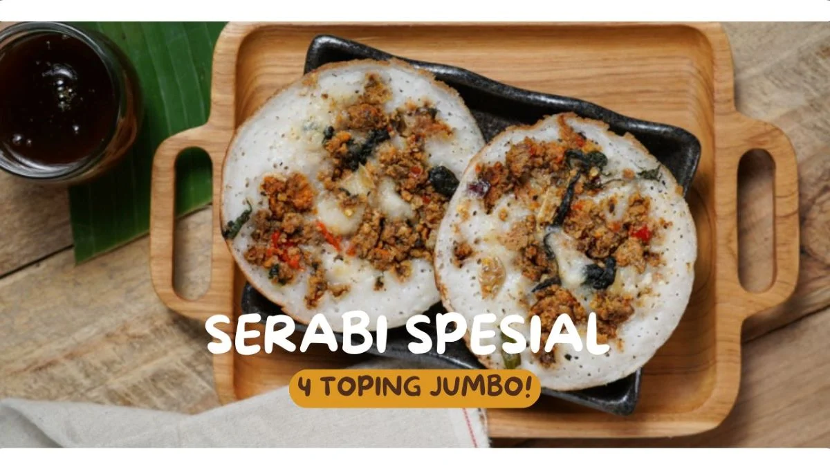 Serabi Spesial 4 Toping Jumbo