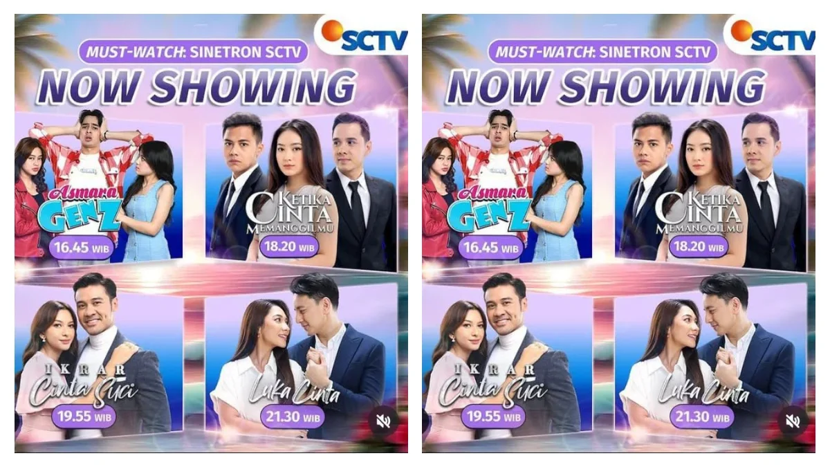 Sinetron Ketika Cinta Memanggilmu dan Ikrar Cinta Suci (instagram.com @sctv)