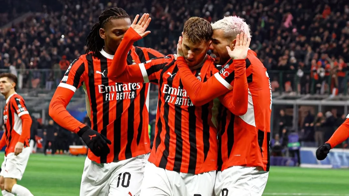 rating pemain AC Milan melawan Feyenoord