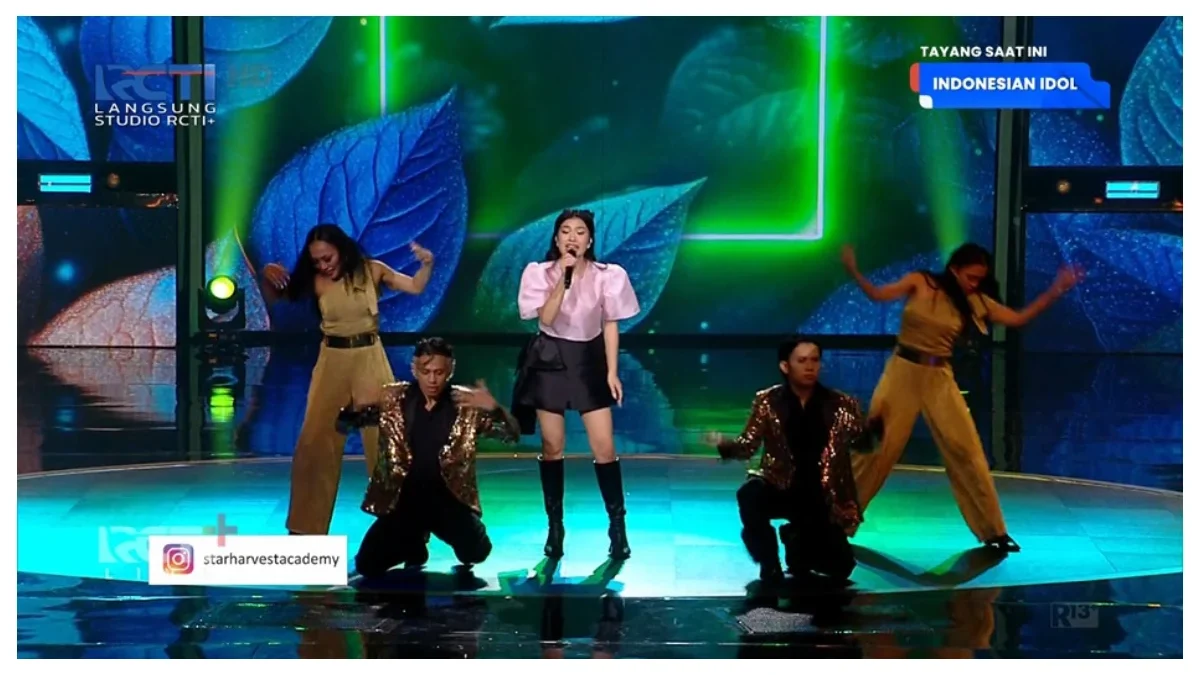 Vanessa Zee di Spektakuler Show 2 (tangkapan layar RCTI+)