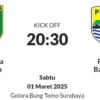 Persebaya vs Persib