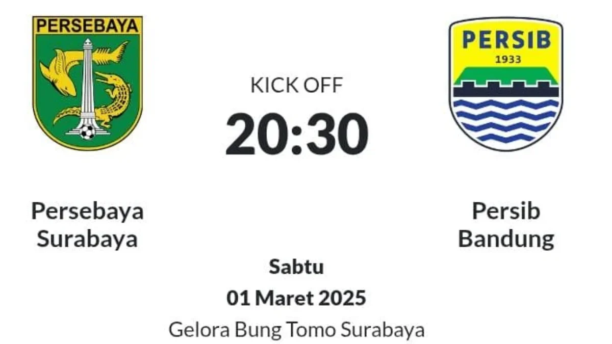 Persebaya vs Persib