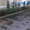 batu andesit pedestrian di Kota Tasikmalaya