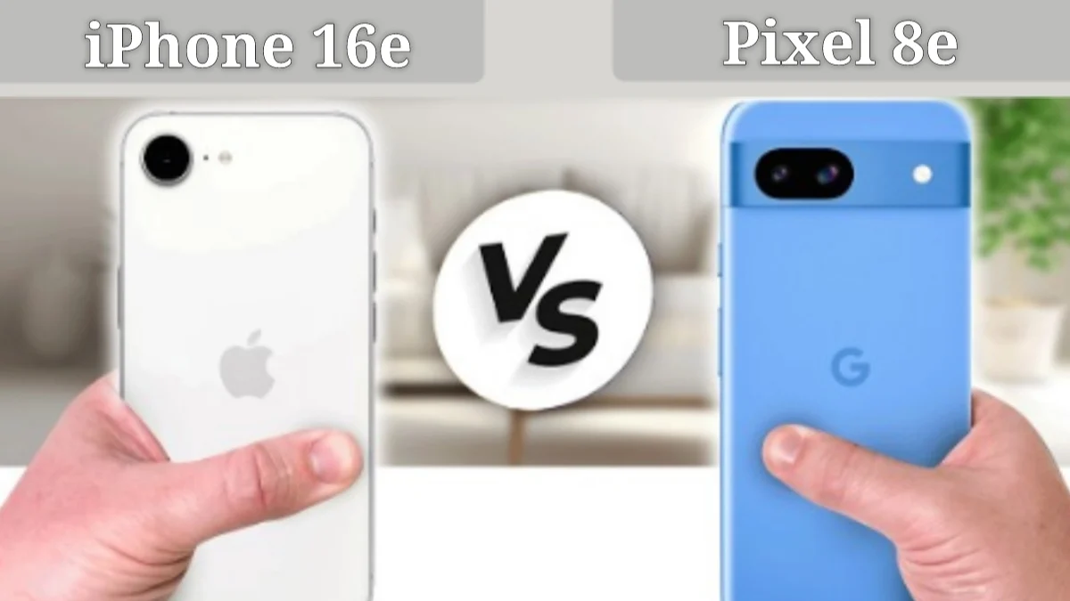 iPhone 16e vs Pixel 8A