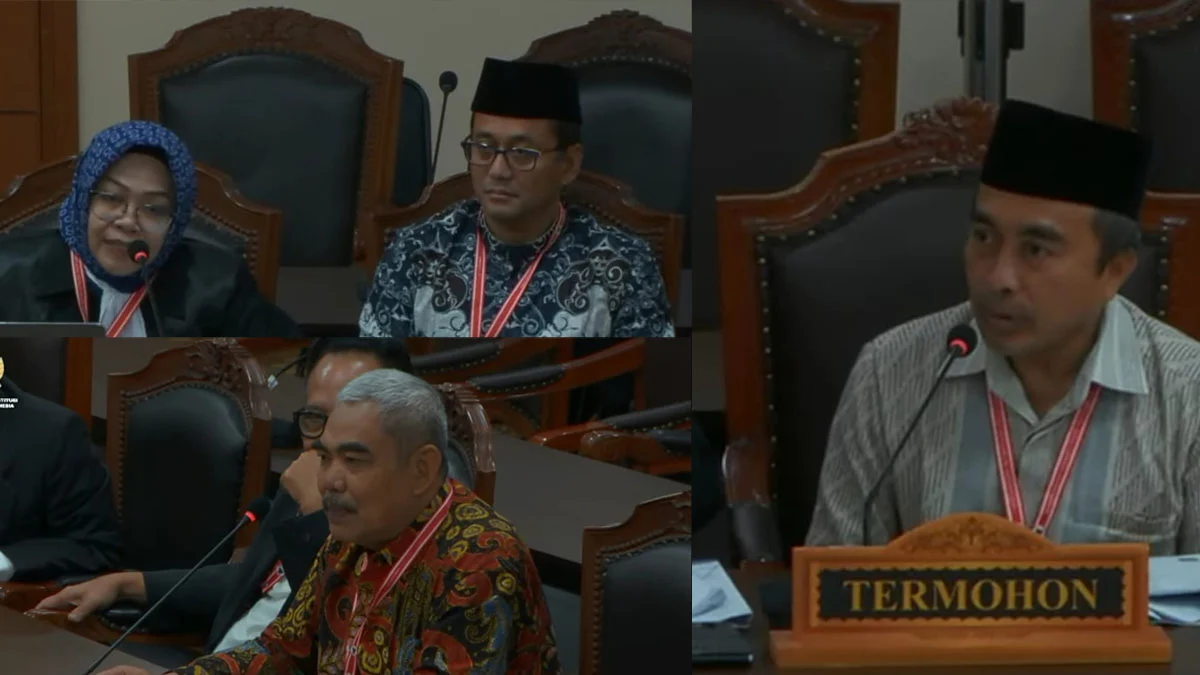 sidang phpu pilkada kabupaten tasikmalaya