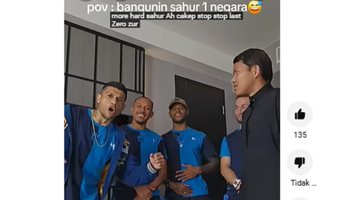 video lucu membangunkan sahur perdana