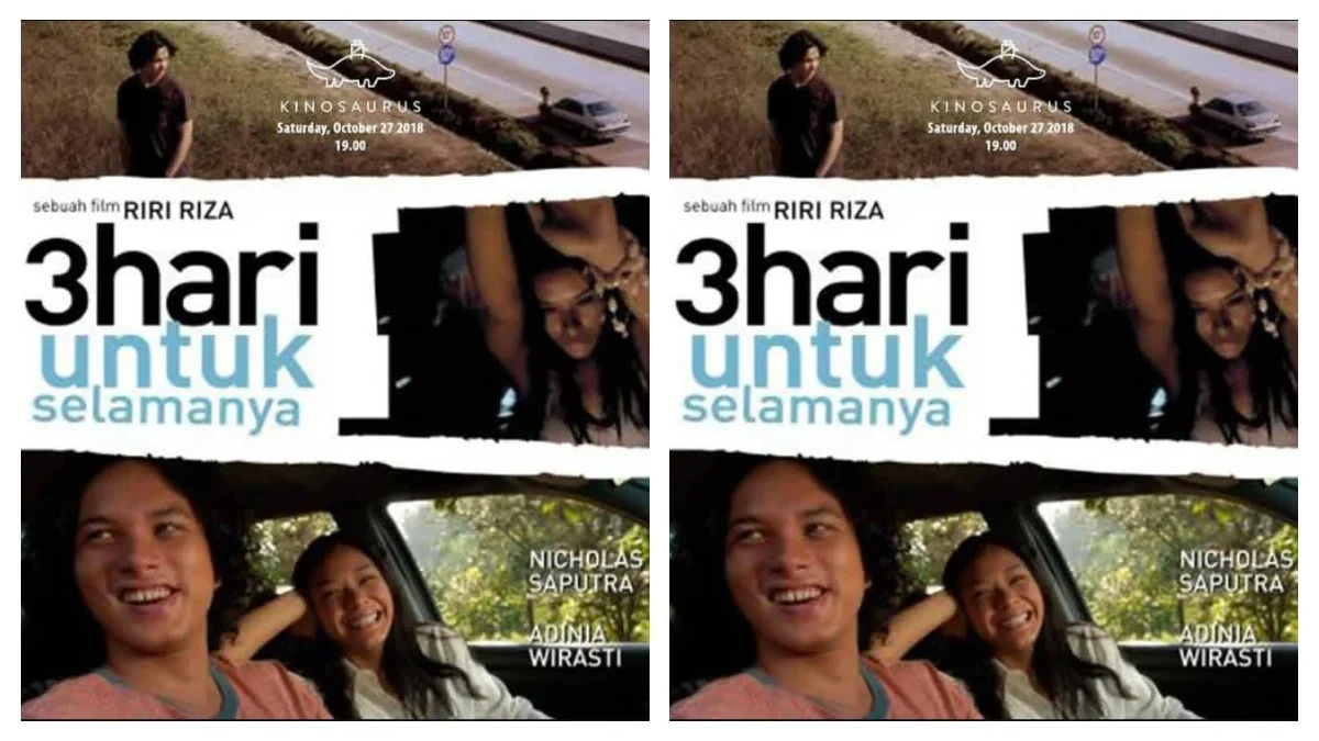 Film 3 Hari untuk Selamanya (instagram.com @kinosaurusjakarta)