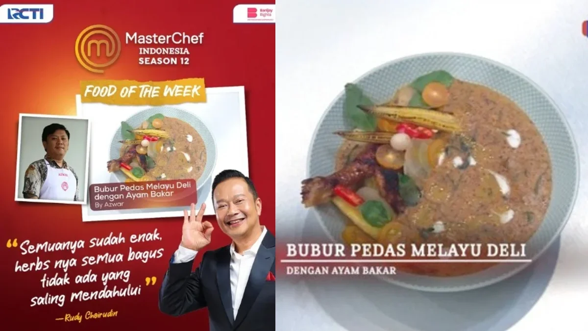 Bubur Pedas Melayu Deli (instagram.com @masterchefina)