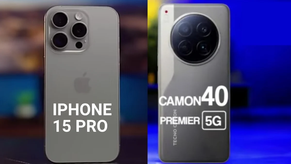 Tecno Camon Premier vs iPhone 15 Pro