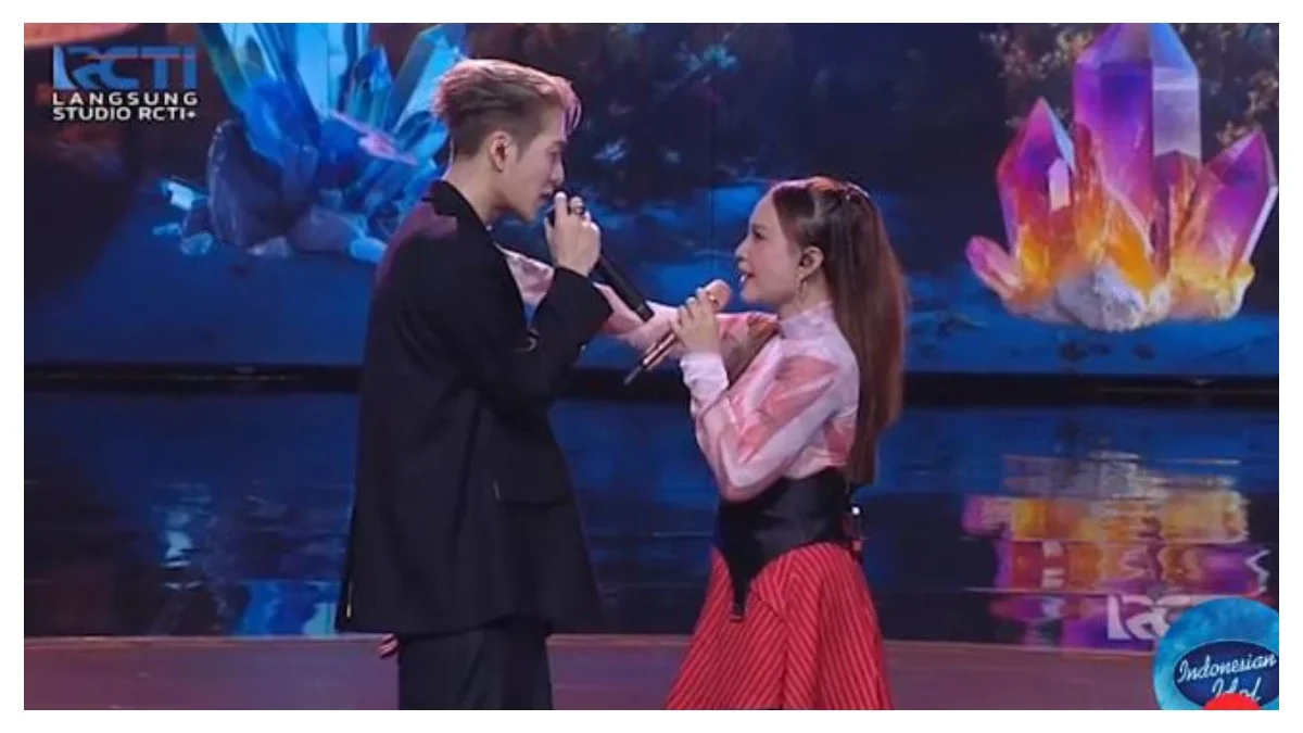 Duet Jackson Wang dan Rossa (tangkapan layar RCTI+)