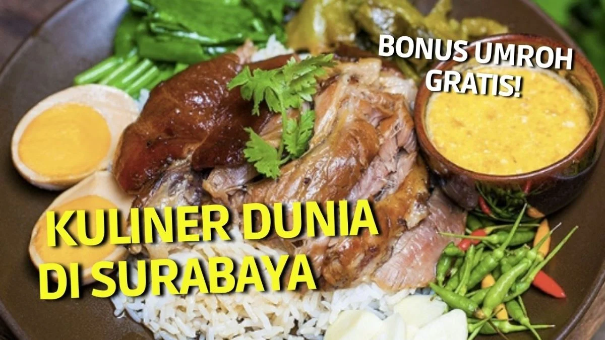 Eksplorasi Kuliner Dunia di Surabaya