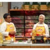 Fajar dan Zahra MasterChef Indonesia Season 12 (tangkapan layar aplikasi RCTI+)