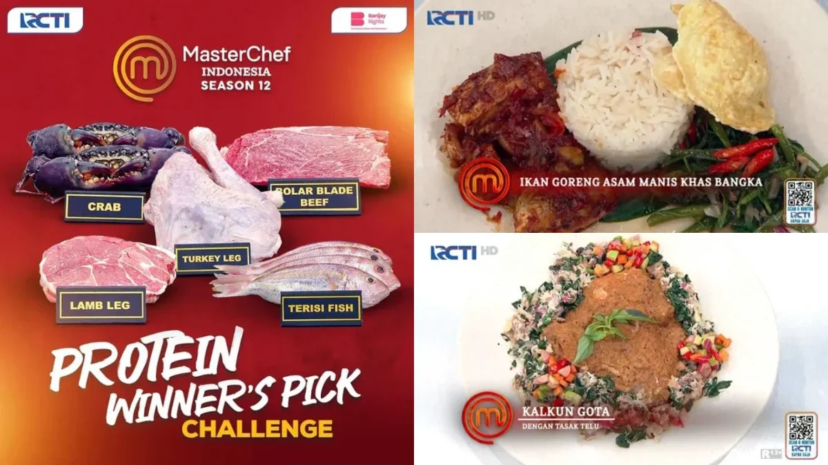 Hidangan-Hidangan Lezat di Head to Head Challenge (tangkapan layar aplikasi RCTI+)