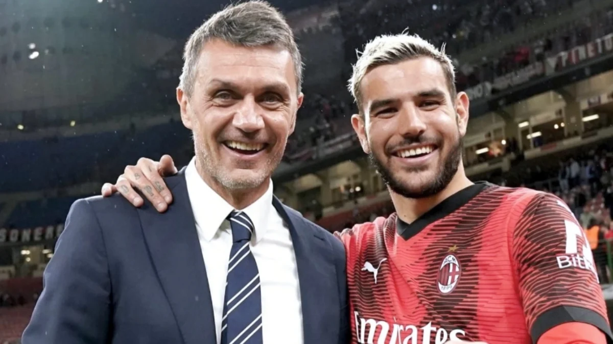 Paolo Maldini dan Theo Hernandez