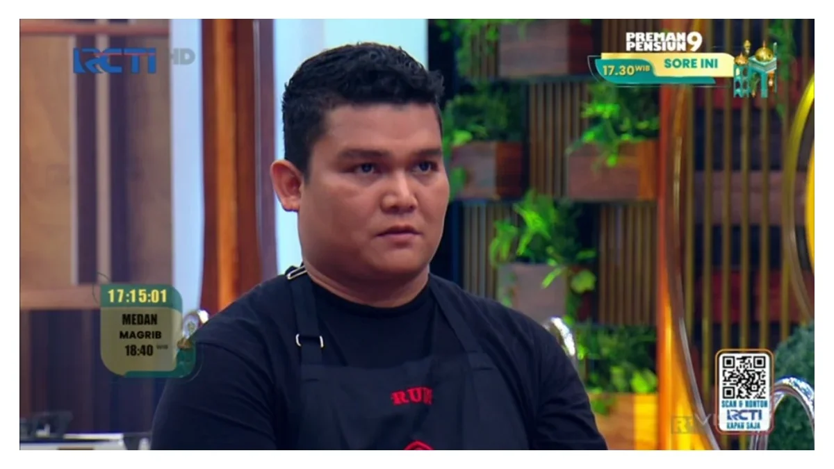 Rudi Tereliminasi di Top 15 (tangkapan layar RCTI+)