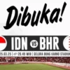 Timnas Indonesia vs Bahrain