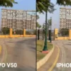 Kamera Vivo V50 vs iPhone 16