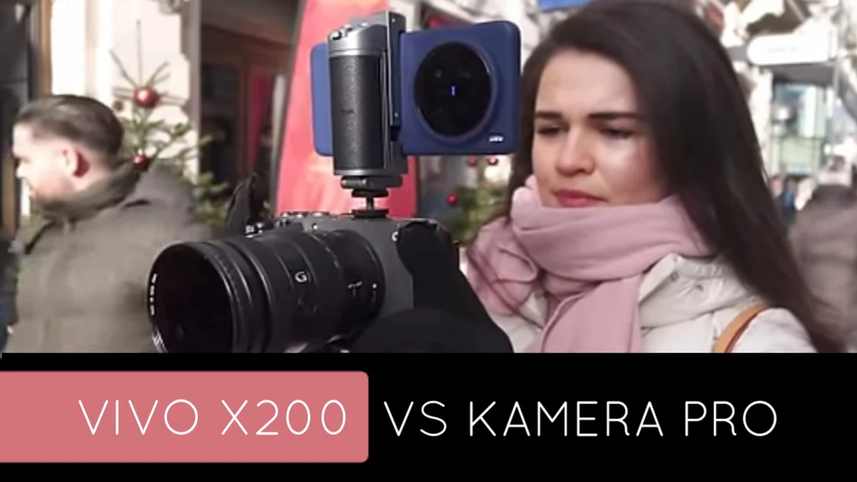 Vivo X200 vs kamera pro