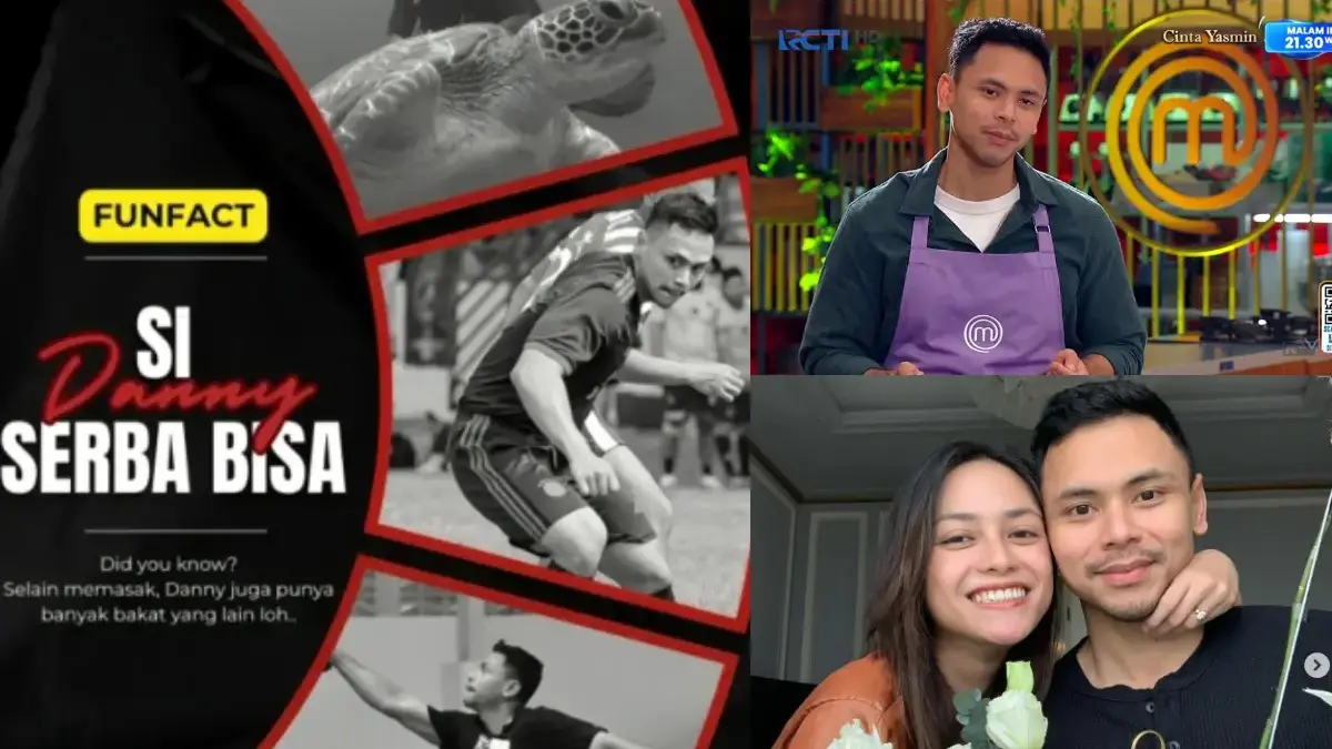Fun Fact Danny MasterChef Indonesia Season 12 (instagram.com @dannyverse_ofc, @raremineralsss, Aplikasi RCTI+)