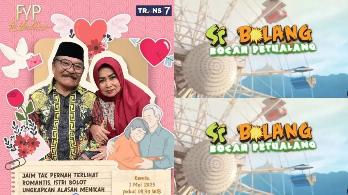 FYP dan Bocah Petualang (instagram.com @fyptrans7 @sibolangtrans7)