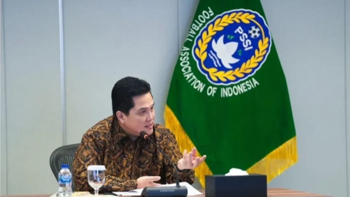 Ketua Umum PSSI Erick Thohir