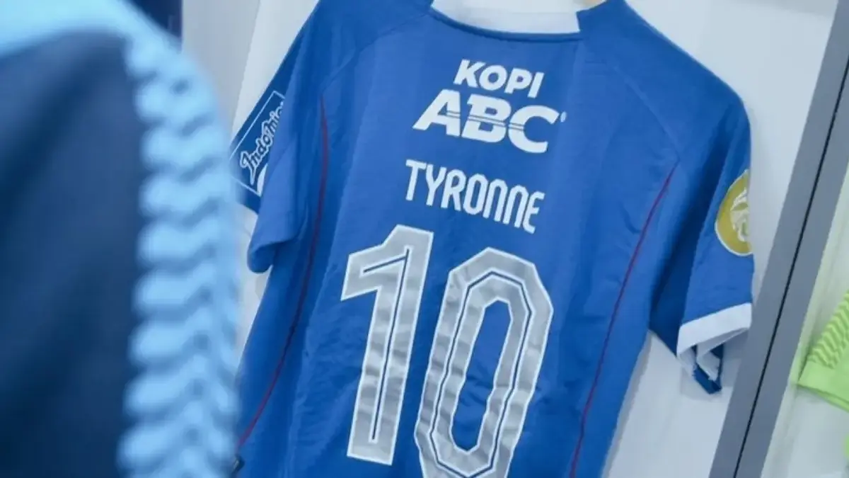 Gelandang Persib Tyronne del Pino