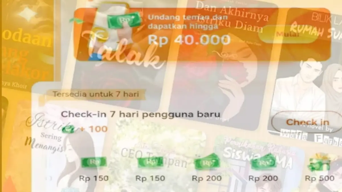 Baca Novel Dapat Duit Saldo DANA Gratis dari Fizzo