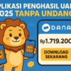 Aplikasi penghasil uang 2025 tanpa undang teman