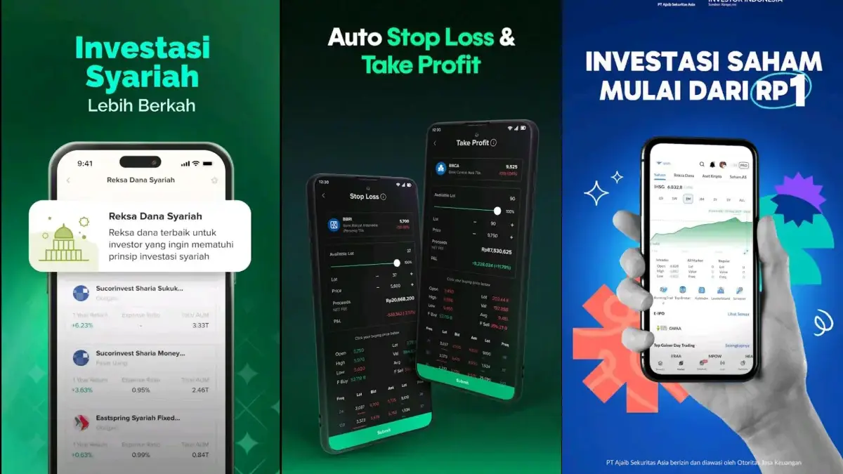 5 Aplikasi Investasi Terpercaya dan Legal OJK (istimewa: play store)