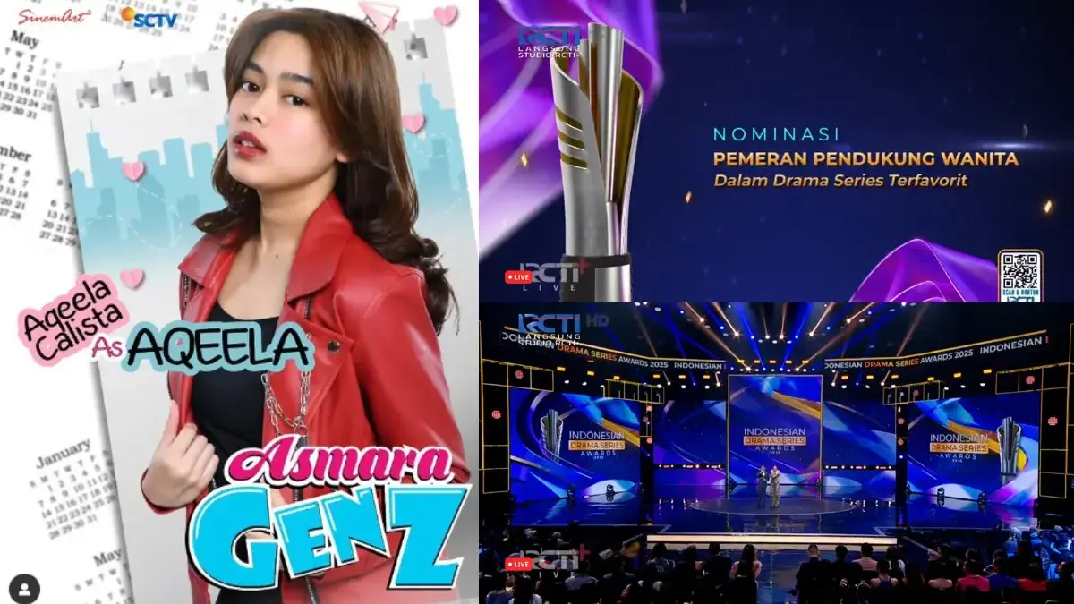 Aqeela Aza Calista Raih Penghargaan Indonesian Drama Series Awards 2025 (IG: @sinemart_ph, RCTI+)