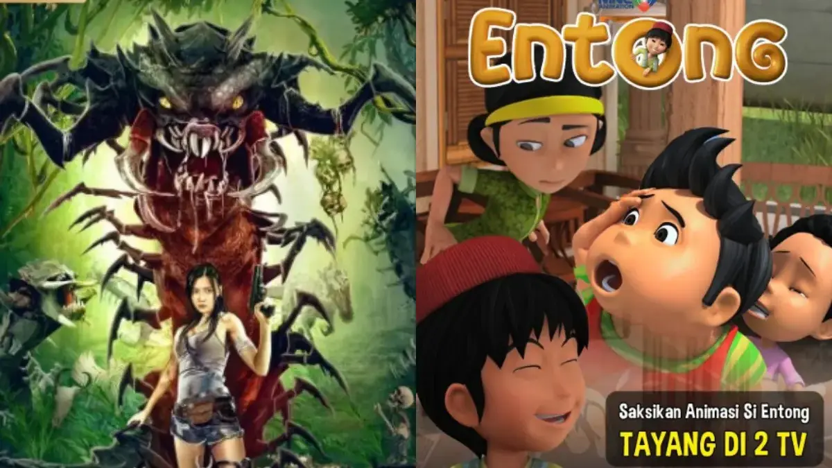 Entong dan Film Big Insect Disaster (istimewa: imdb.com @officialgtv)