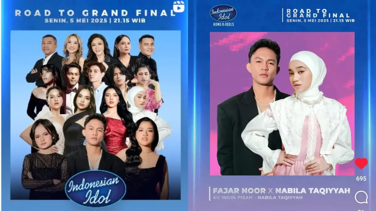 Bocoran Lagu Road To Grand Final (instagram.com @indonesianidolid)