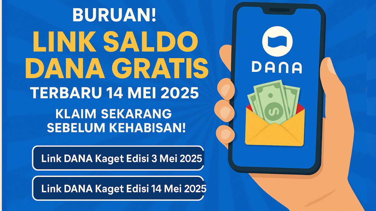 Saldo DANA Gratis Terbaru