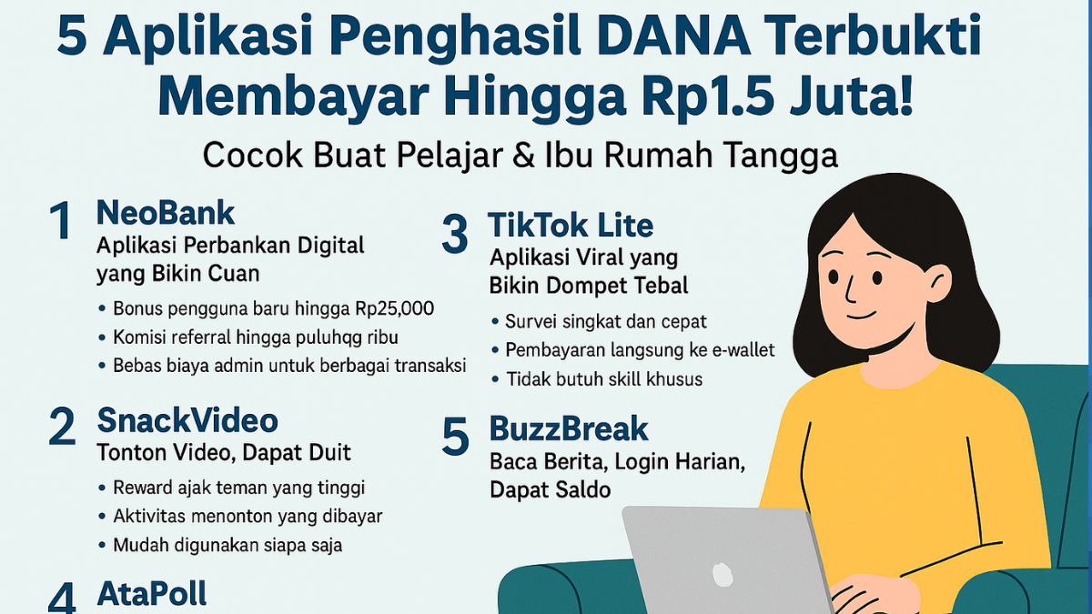 Aplikasi Penghasil DANA Terbukti Membayar