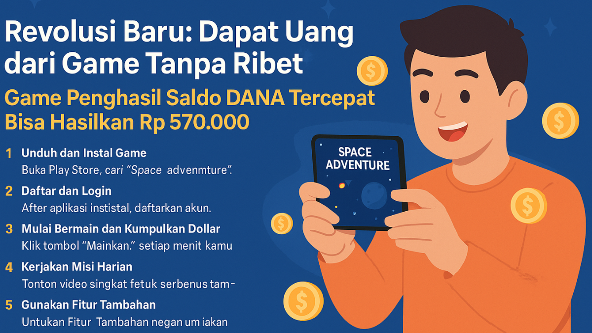 Game Penghasil Saldo DANA Tercepat