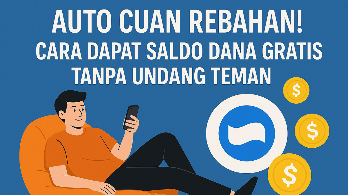Cara Dapat Saldo DANA Gratis