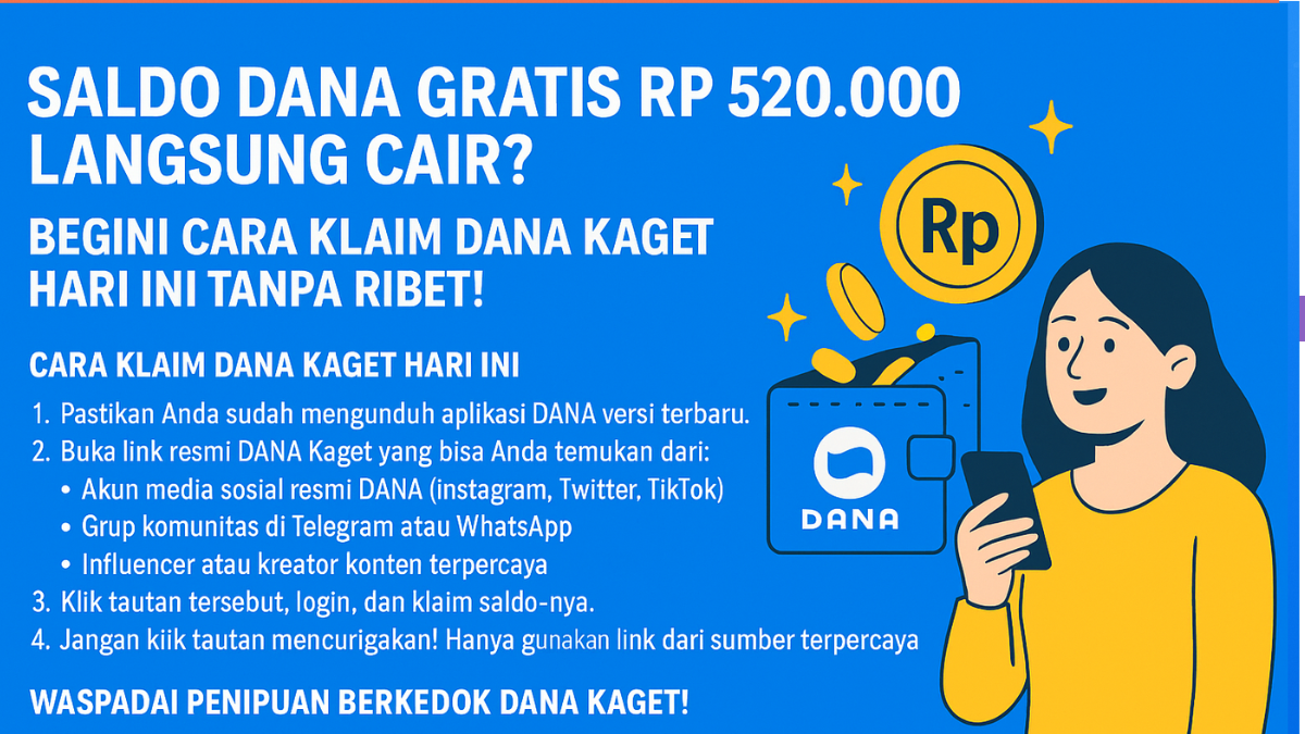 Cara Klaim DANA Kaget Hari Ini Tanpa Ribet!