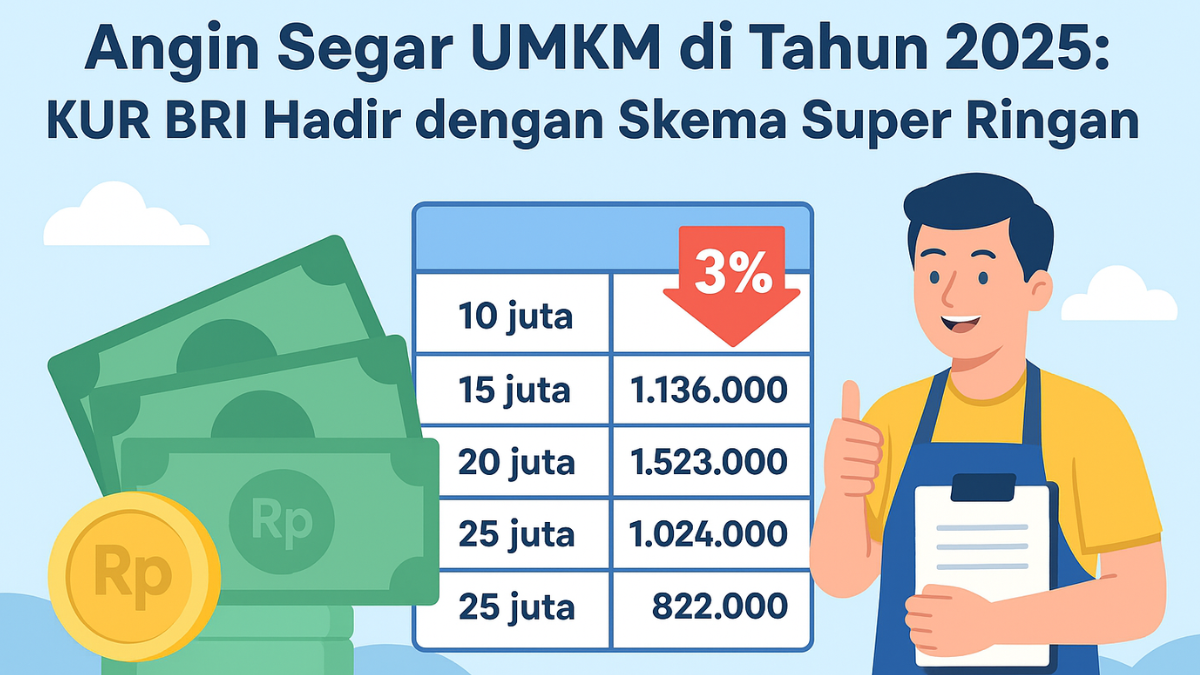 Tabel Angsuran KUR BRI