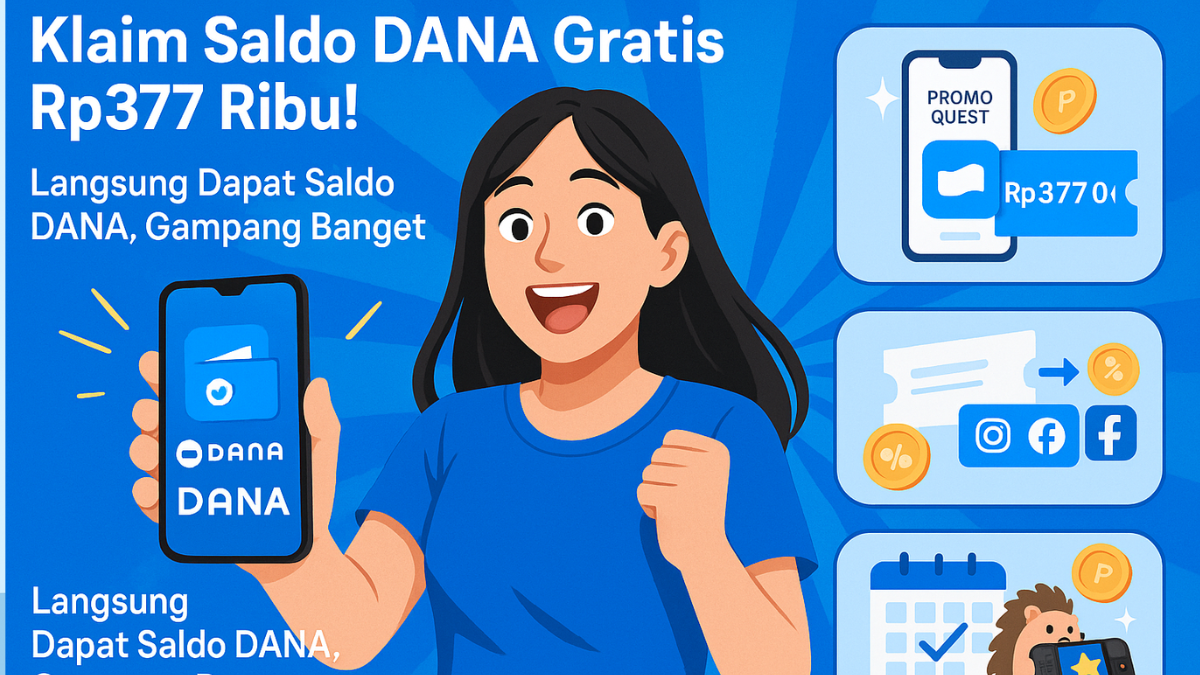 Klaim Saldo DANA Gratis